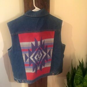 PENDLETON denim vest